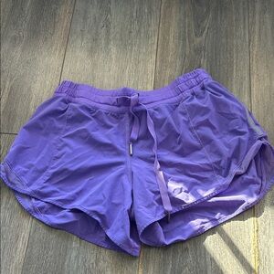 lululemon athletica Vibrant Purple Athletic Shorts